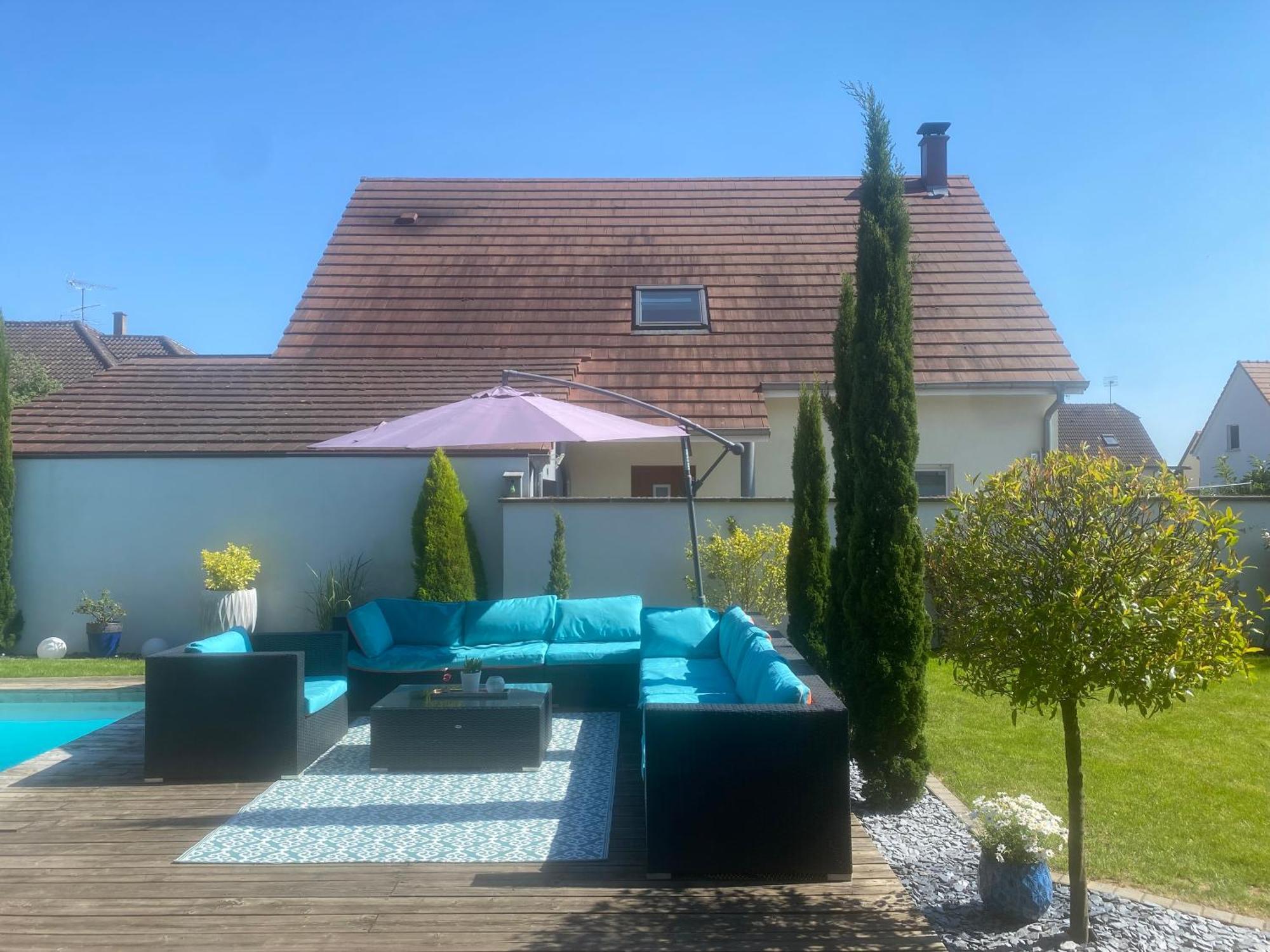 Maison D'Architecte Situee Sur La Route Des Vins Châtenois Exteriér fotografie